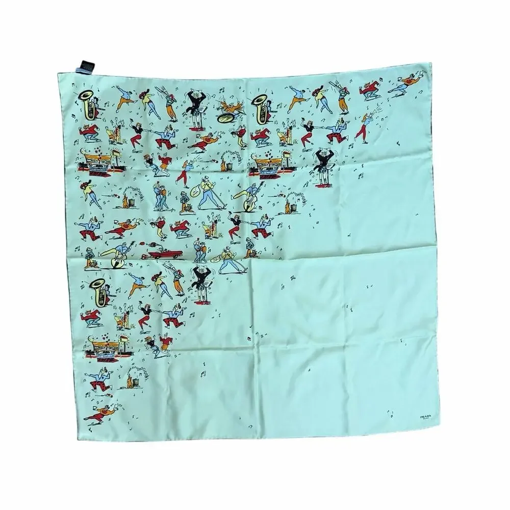Prada Silk Scarf NEW!